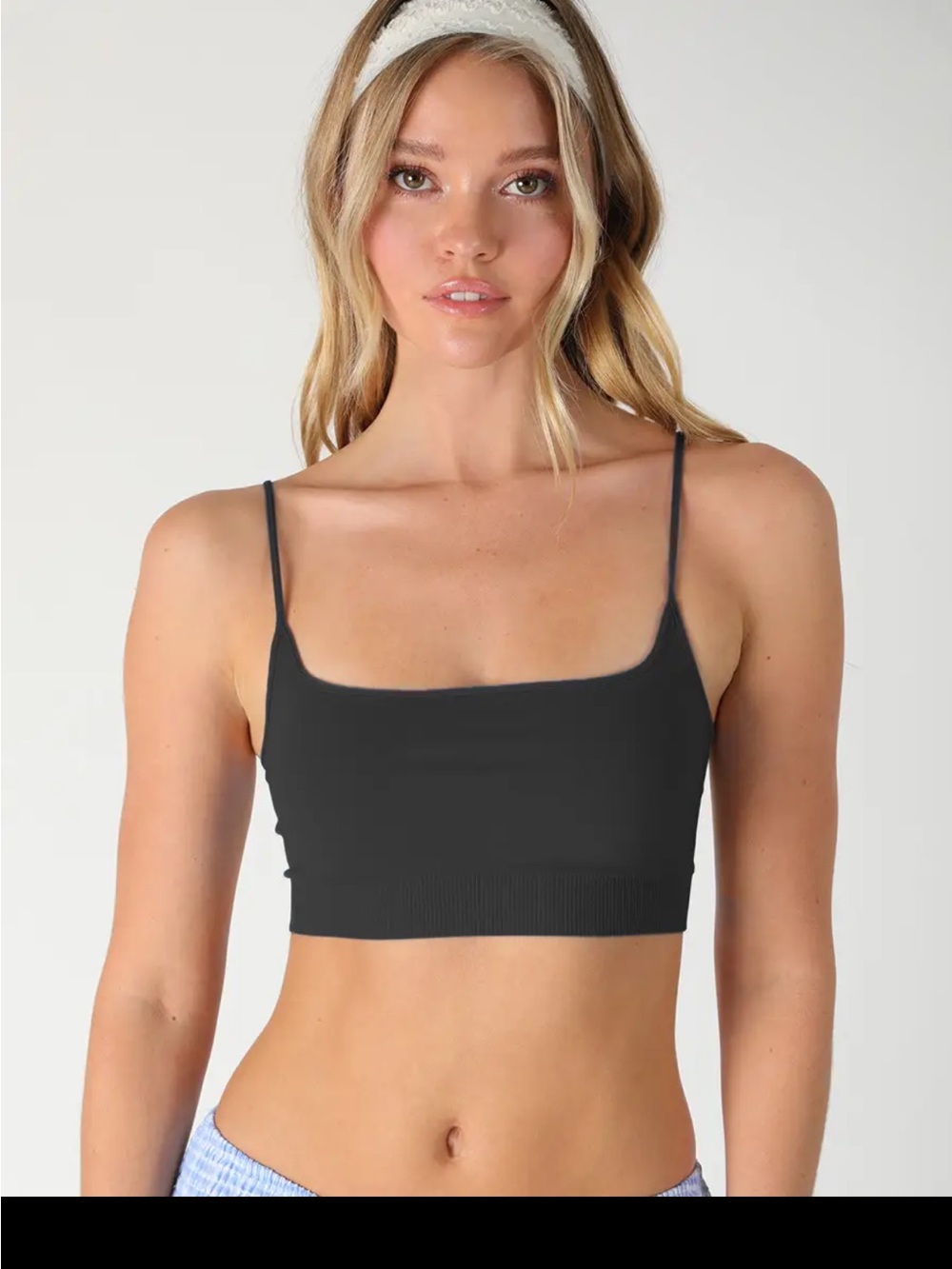 🆕🤍BLACK BRALETTE